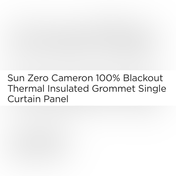 Set of 2 - 50” width x 84” length 100% Room Darkening Panels - NIP - Picture 9 of 9